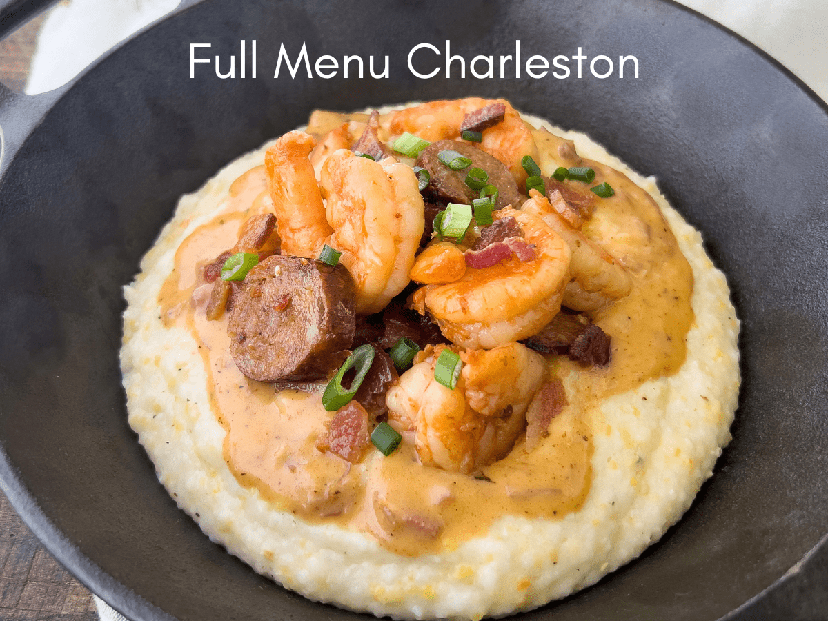 Full Menu Charleston - Table & Twine