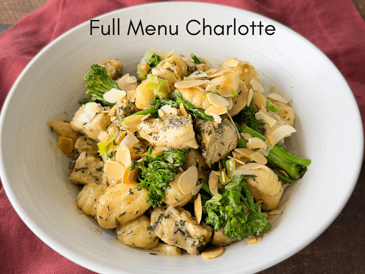 Full Menu Charlotte - Table & Twine