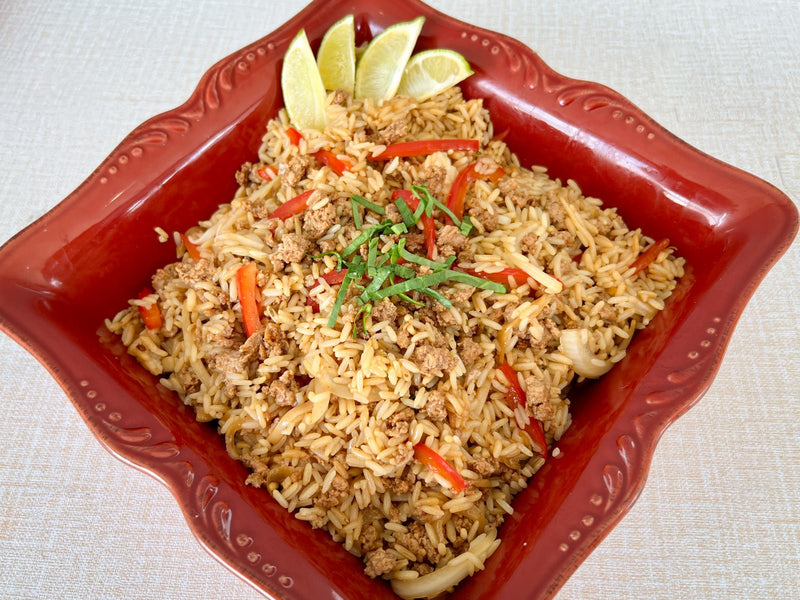 Thai Basil Chicken Fried Rice Family Meal