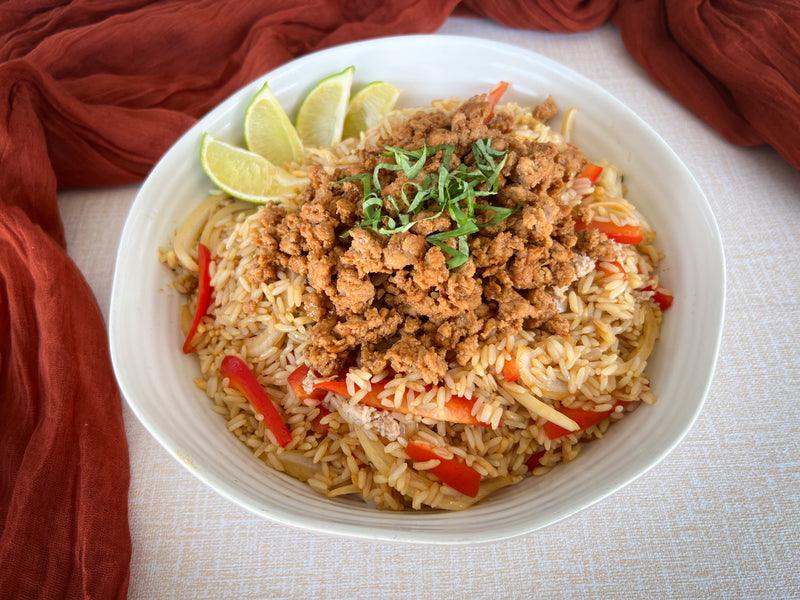 Thai Basil Chicken Fried Rice Family Meal