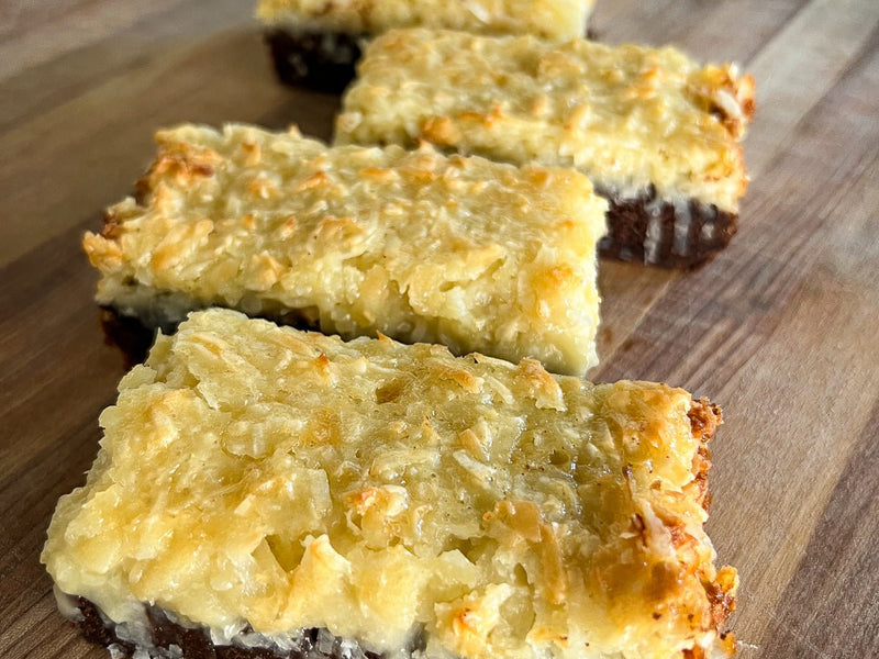 Coconut Macaroon Brownies