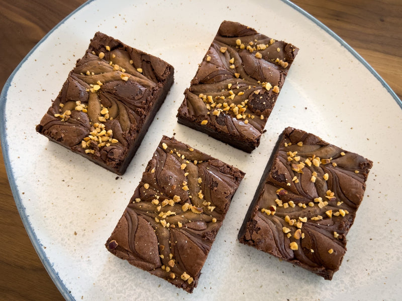 Hazelnut Nutella Brownies