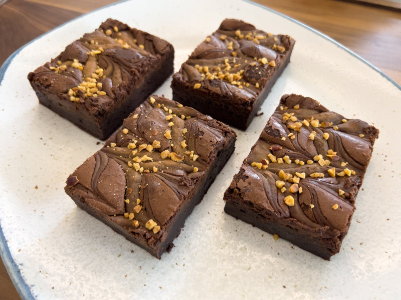 Hazelnut Nutella Brownies