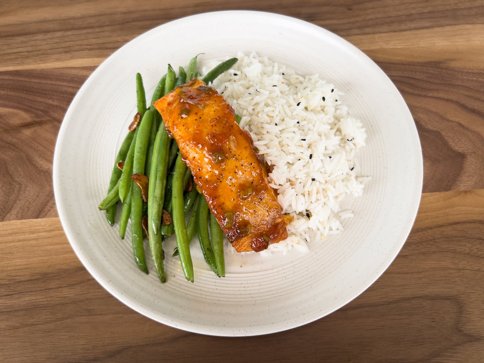 Honey Soy Glazed Salmon