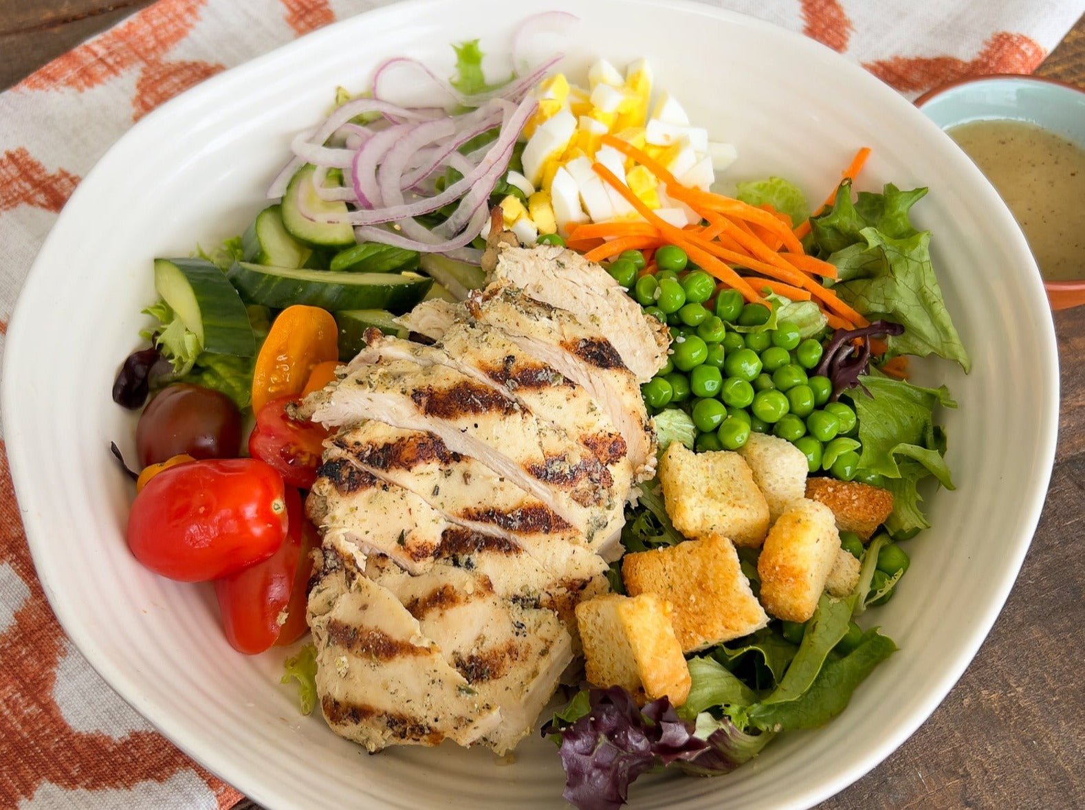 House Salad with Grilled Chicken