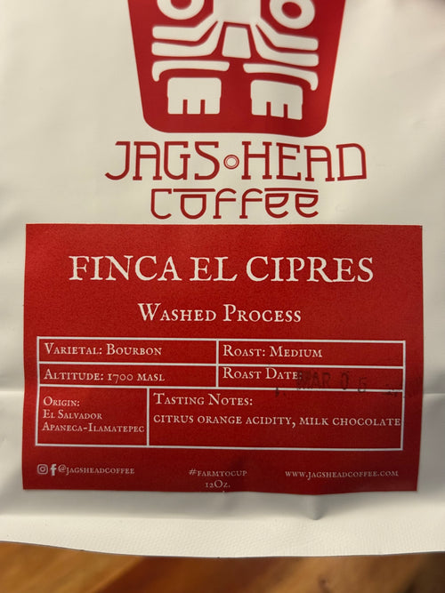 Medium Roast: Jags Head Coffee