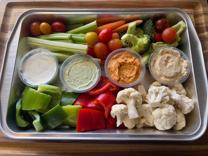 Crudités &amp; House-Made Dip Trio