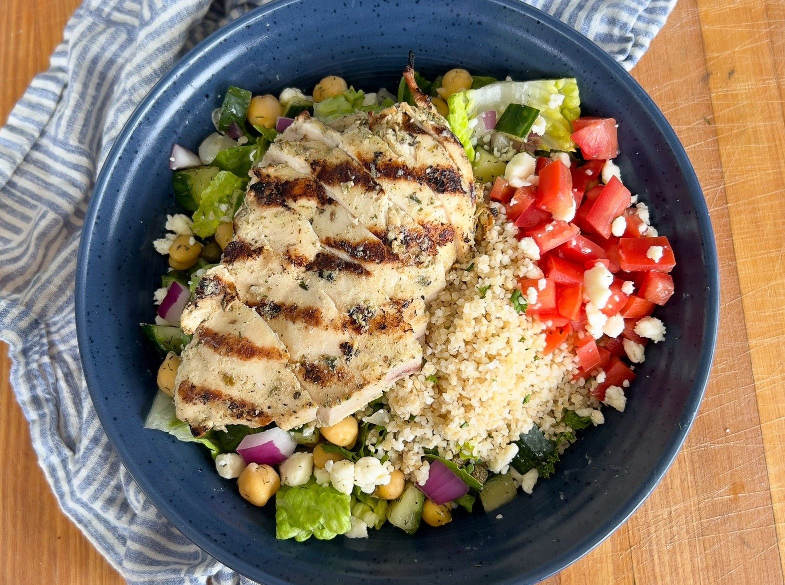 Vegetarian Lunch: Mediterranean Buddha Bowl