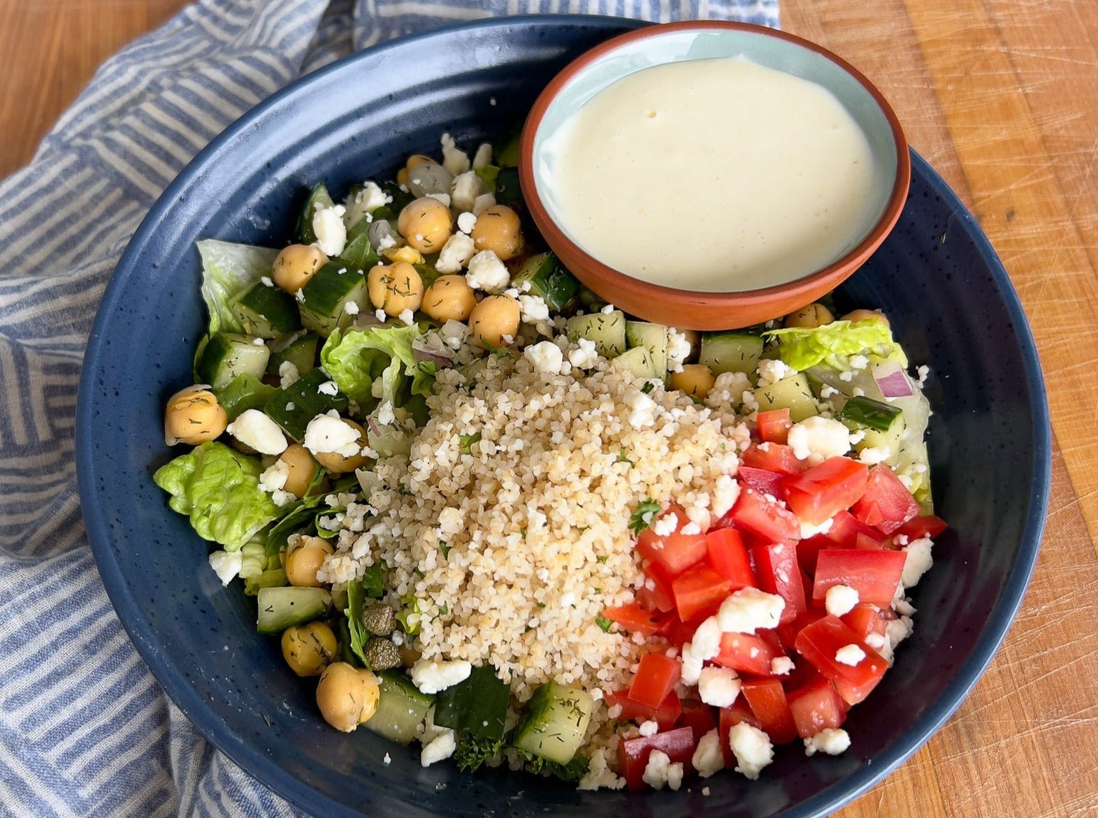 Vegetarian Lunch: Mediterranean Buddha Bowl