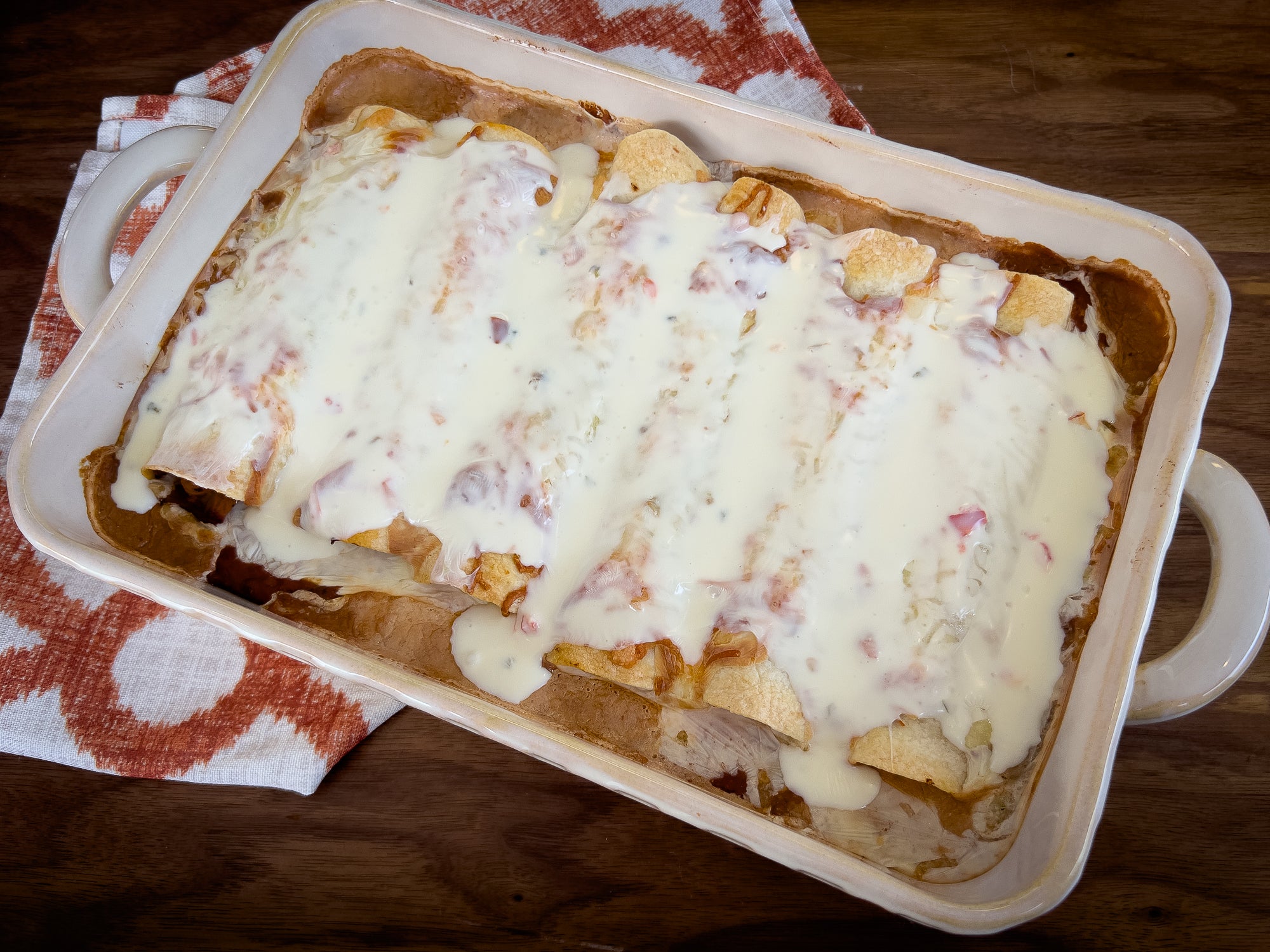 Cheesy Chicken Enchiladas