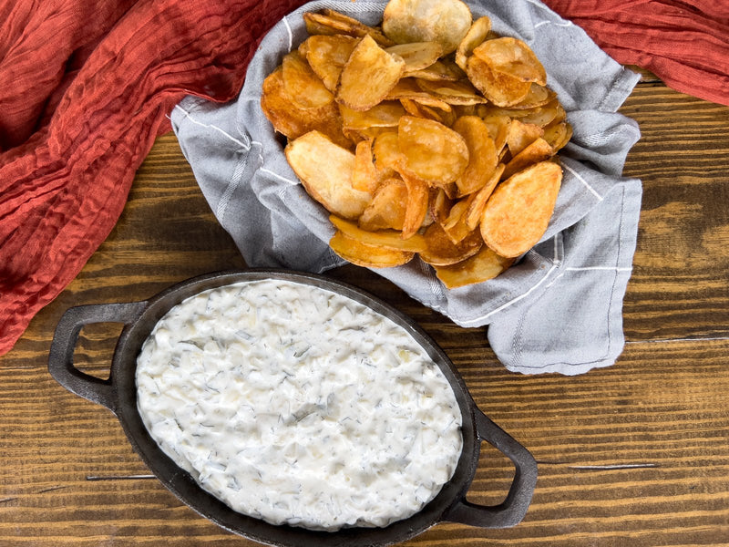 Dill Pickle Dip &amp; Pub Chips