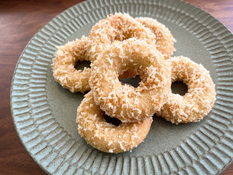 Pina Colada Doughnuts