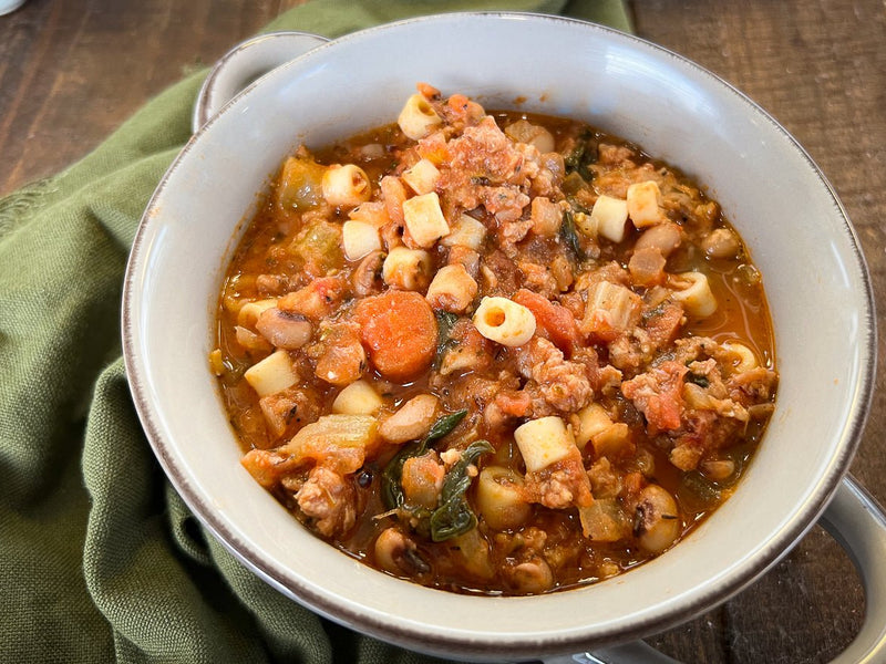 Sausage Minestrone Soup