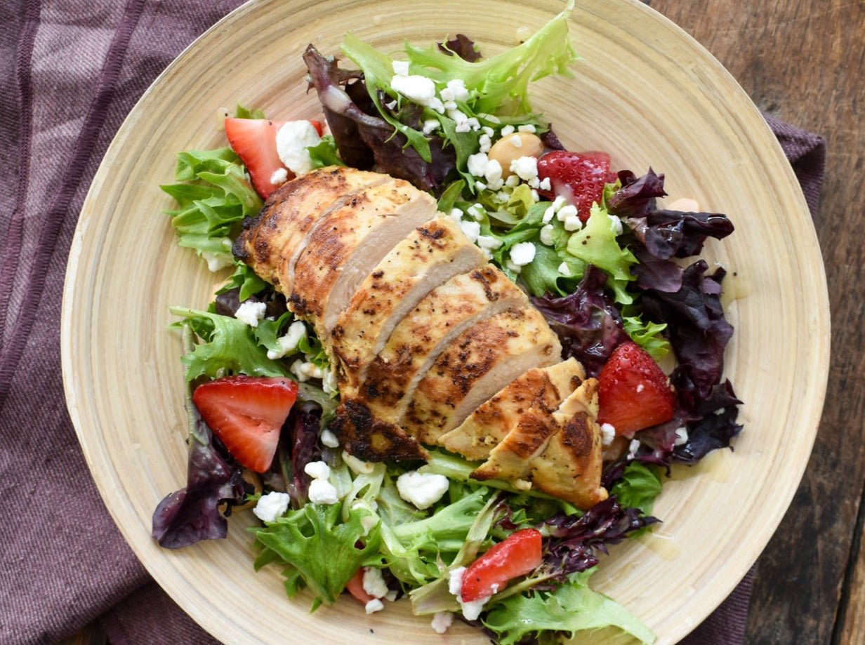 Spring Harvest Salad with Grilled Chicken