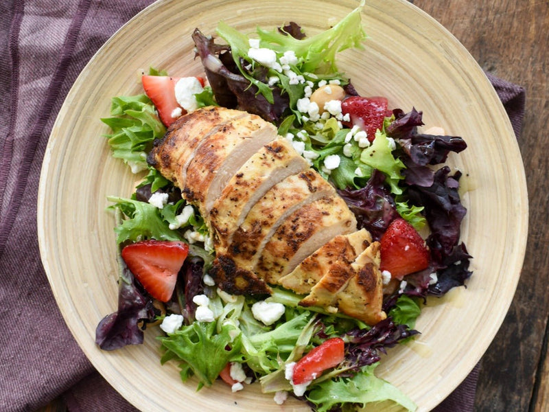 Spring Harvest Salad with Grilled Chicken