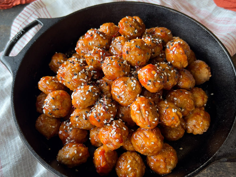 Sweet &amp; Sour Chicken Meatballs