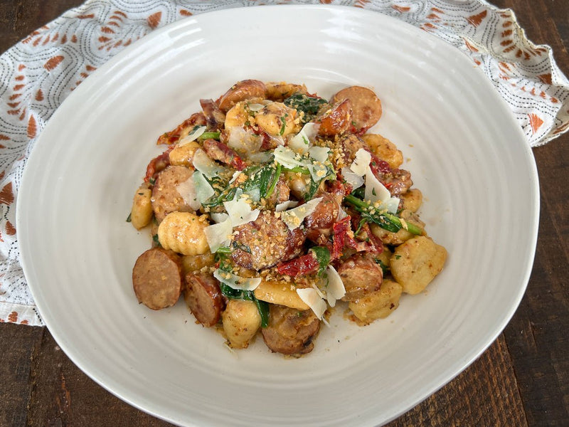 Tuscan Gnocchi with Chicken Sausage