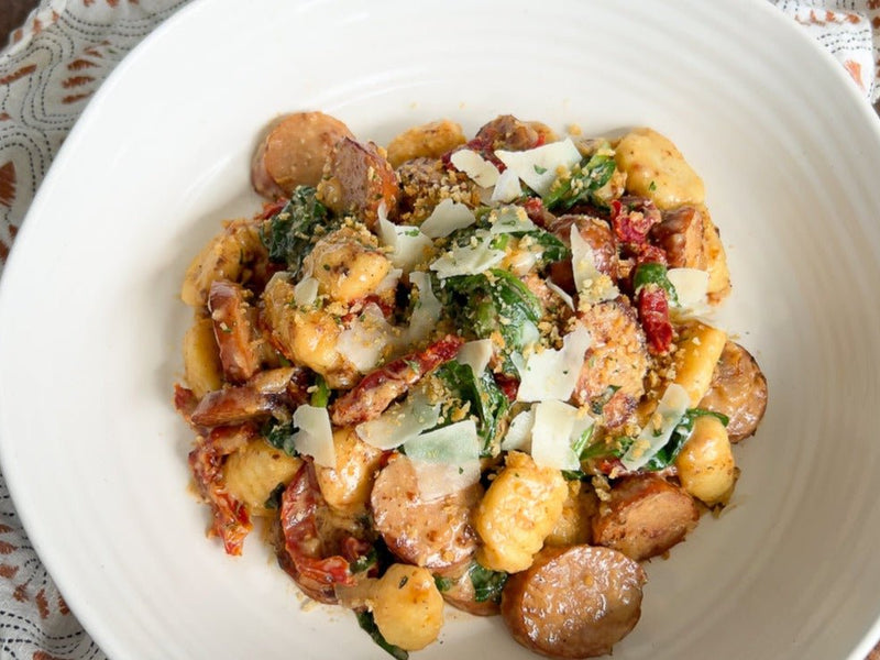 Tuscan Gnocchi with Chicken Sausage