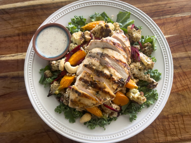 Roasted Vegetable &amp; Jeweled Couscous Bowl