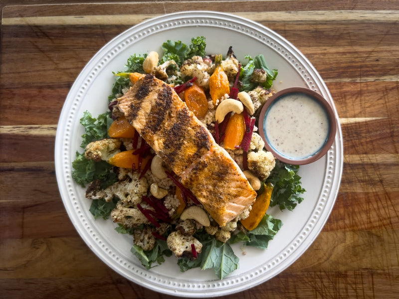 Roasted Vegetable &amp; Jeweled Couscous Bowl