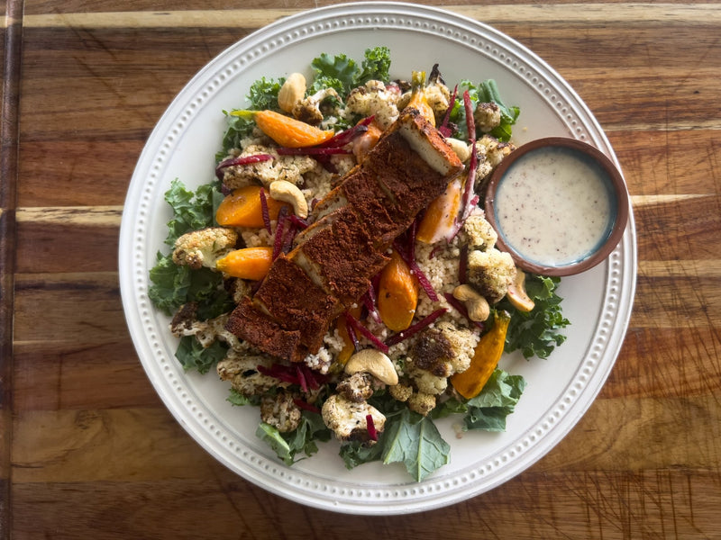 Roasted Vegetable &amp; Jeweled Couscous Bowl