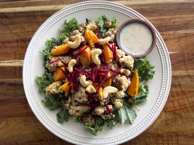 Roasted Vegetable &amp; Jeweled Couscous Bowl