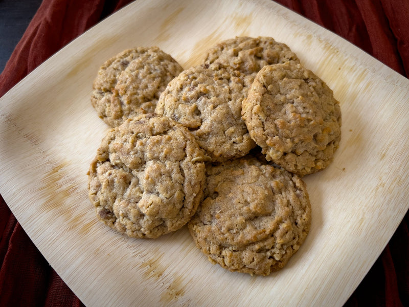 Take &amp; Bake Reeses Oatmeal Cookies