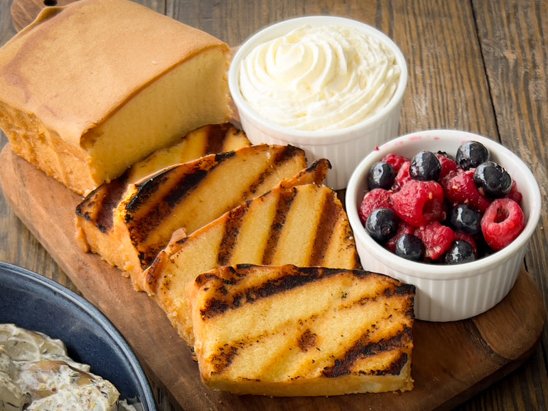 Mixed Summer Berry Shortcake Grilling Kit