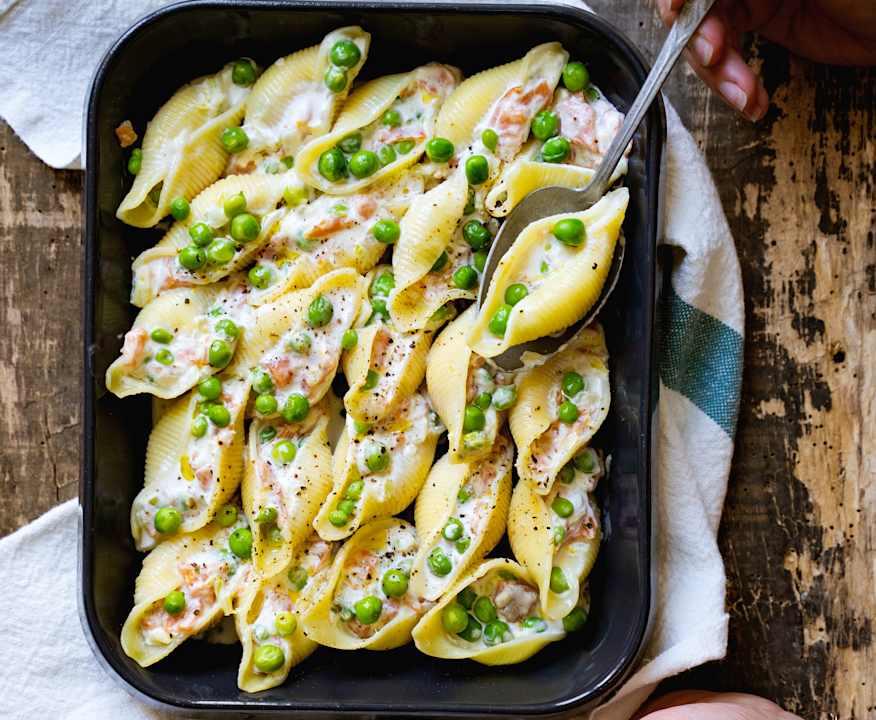 Salmon Conchiglioni