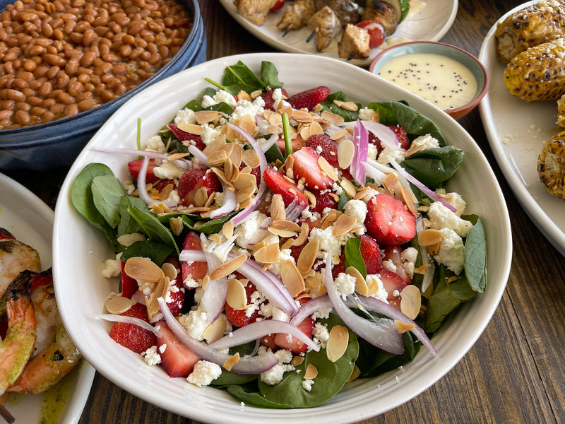 Strawberry Goat Cheese Salad