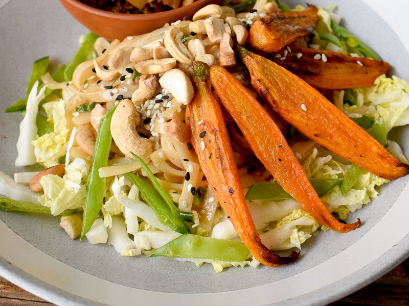 Sweet Chili Rice Noodle Bowl