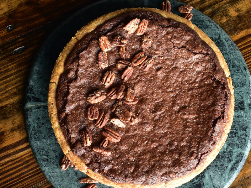 Whole Chocolate Bourbon Pecan Pie
