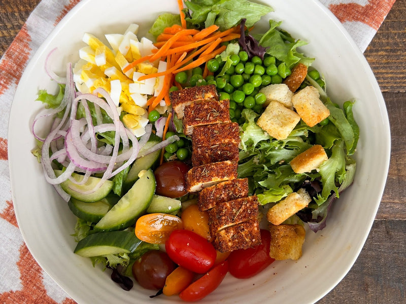 House Salad with Tofu