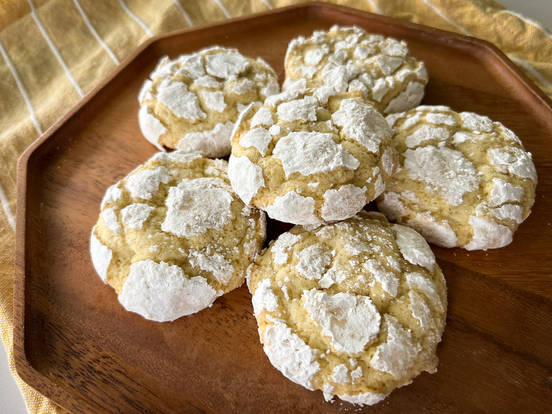 Take &amp; Bake Lemon Lavender Cookies