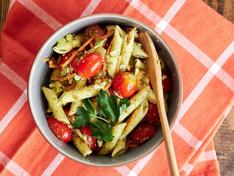 Tuscan Pesto Pasta Salad | Summer Grilling