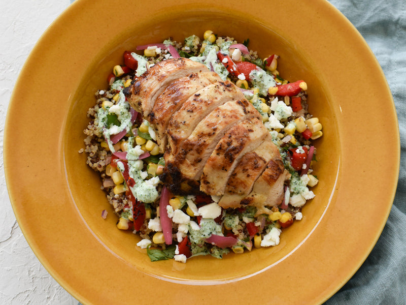 Southwest Grain Bowl with Grilled Chicken