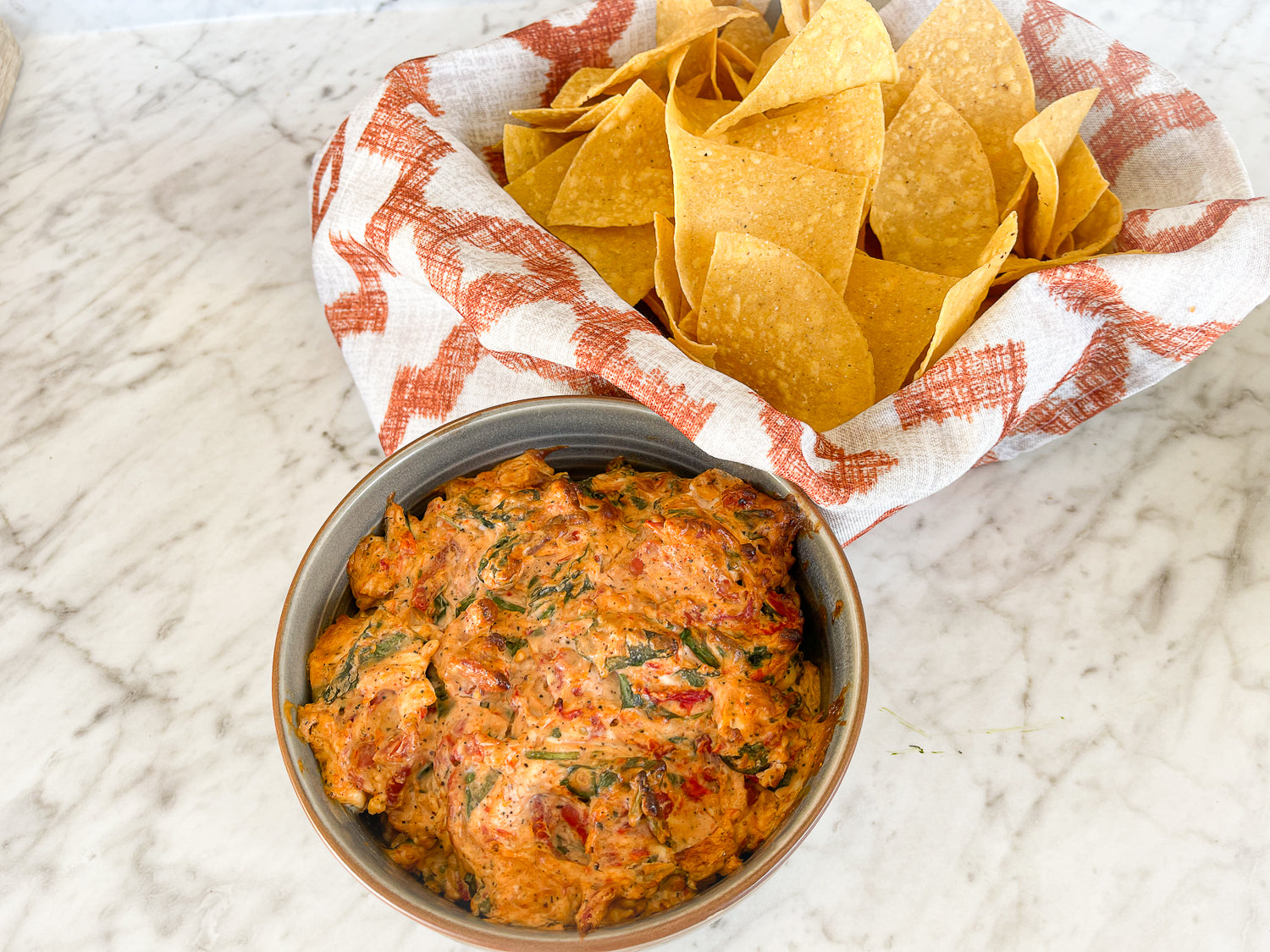 Tuscan Spinach & Sundried Tomato Dip